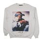 Mens White 2Pac  Crewneck Jumper