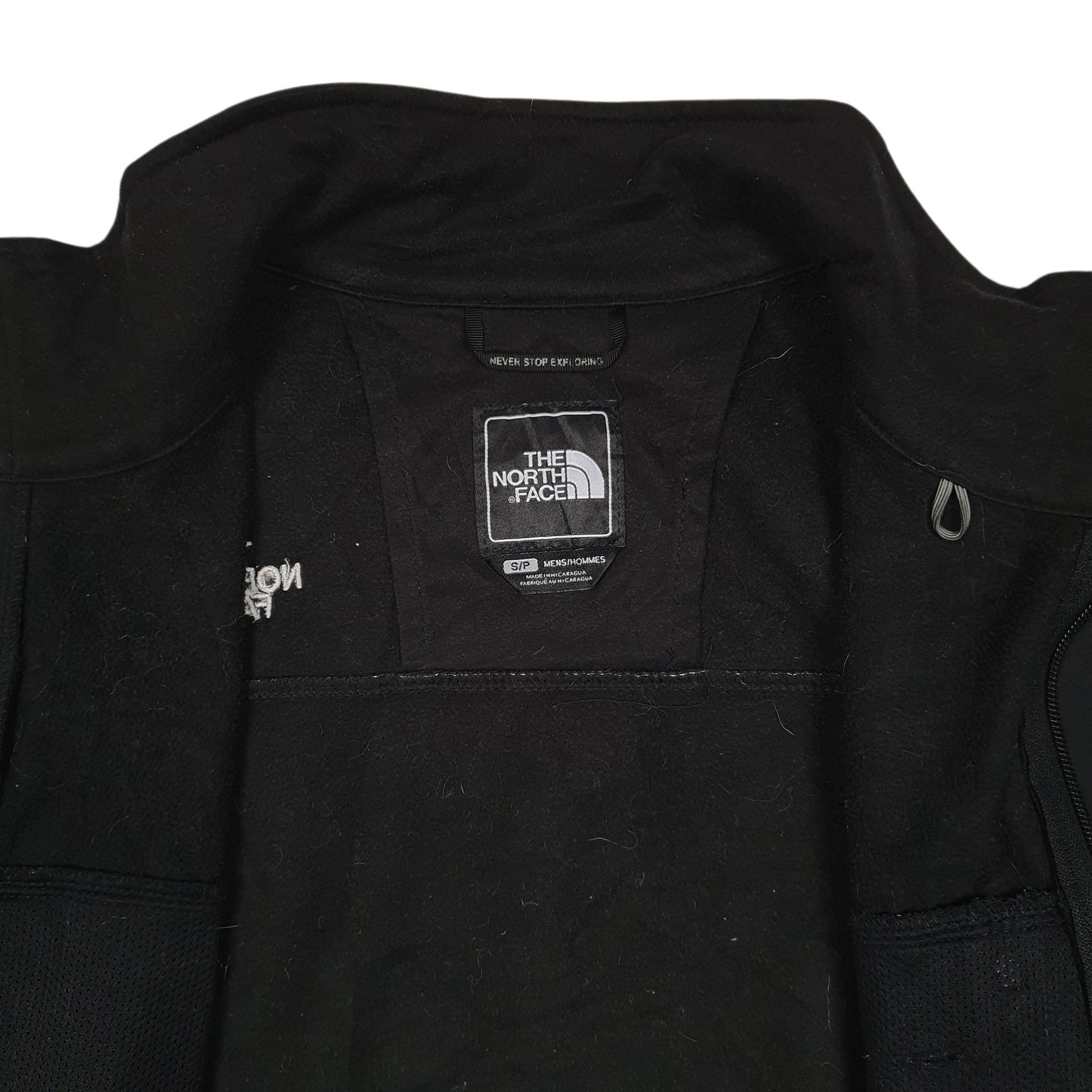 Mens Black The North Face Windbreaker Full Zip Coat