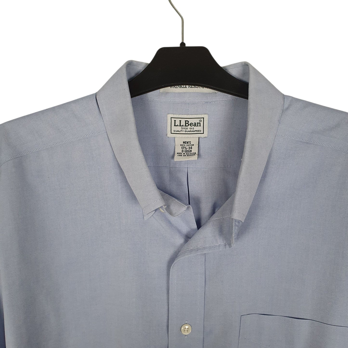 Mens Blue L.L.Bean   Shirt