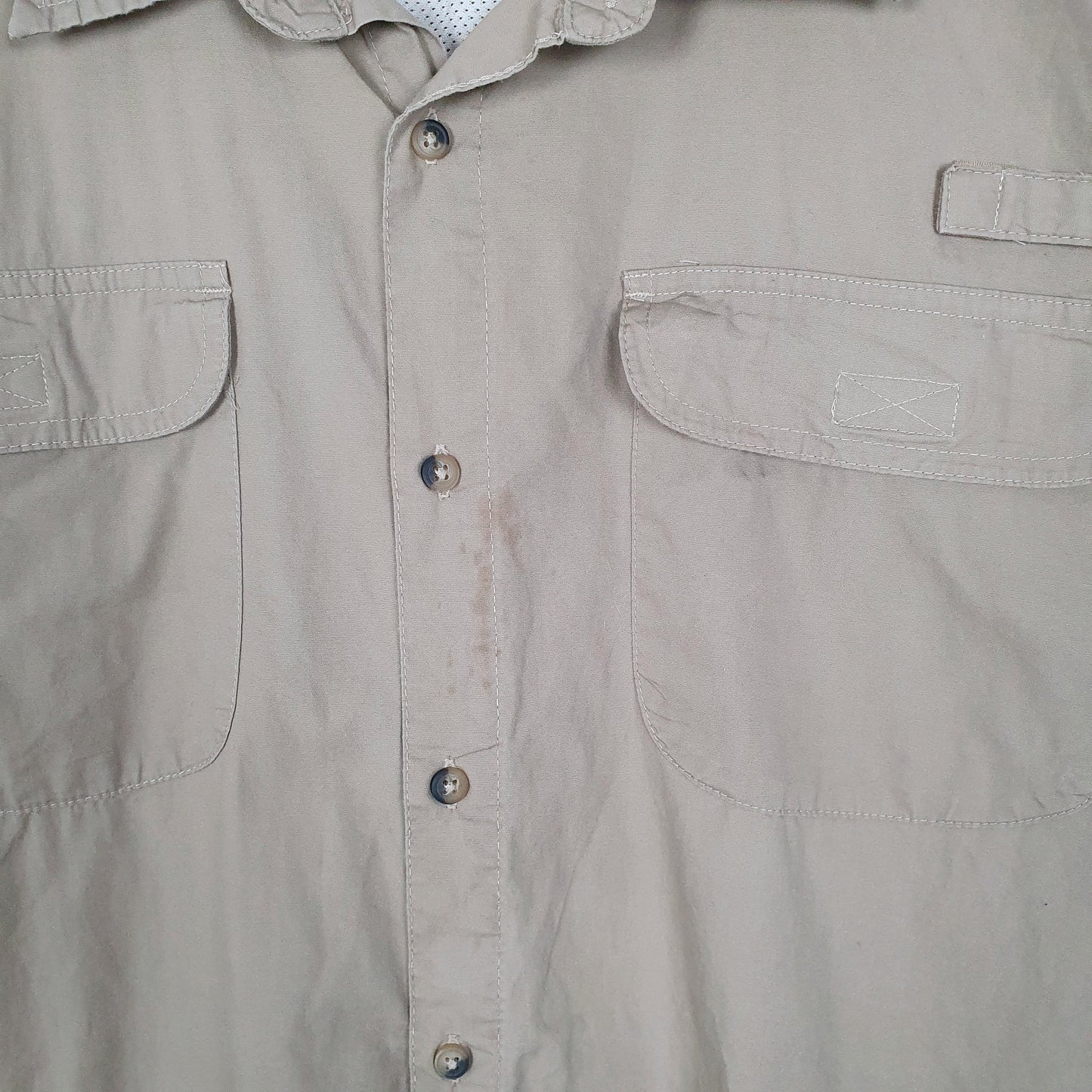 Mens Beige Wrangler   Shirt