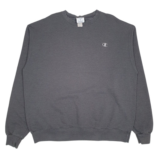 Mens Grey Champion  Crewneck Jumper