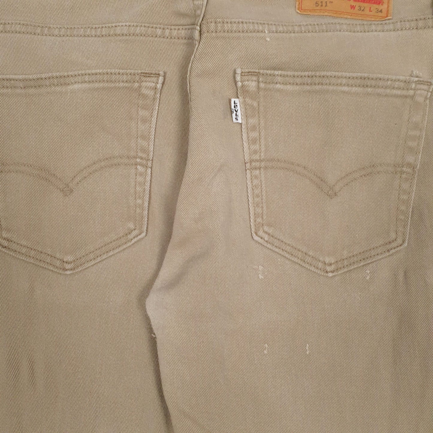 Mens Brown Levis   Jeans