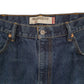 Mens Blue Levis 550 Cut Off  Shorts