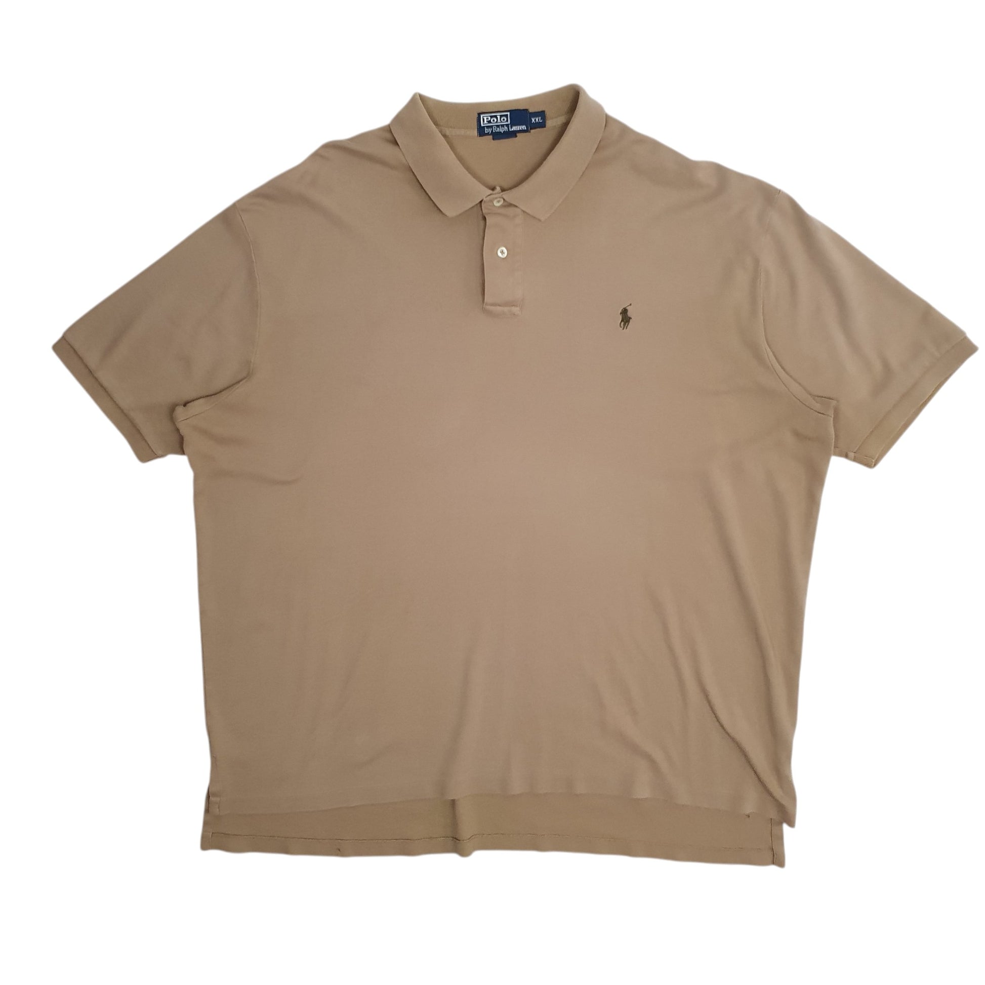 Mens Beige Polo Ralph Lauren  Short Sleeve Polo Shirt