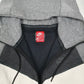 Mens Grey Nike Tech Hoodie Full Zip Jumper