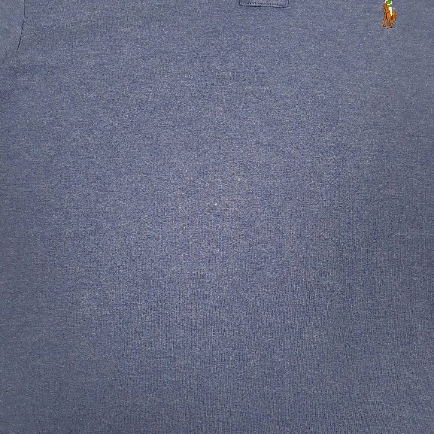 Mens Blue Polo Ralph Lauren Pima Soft Touch  Polo Shirt