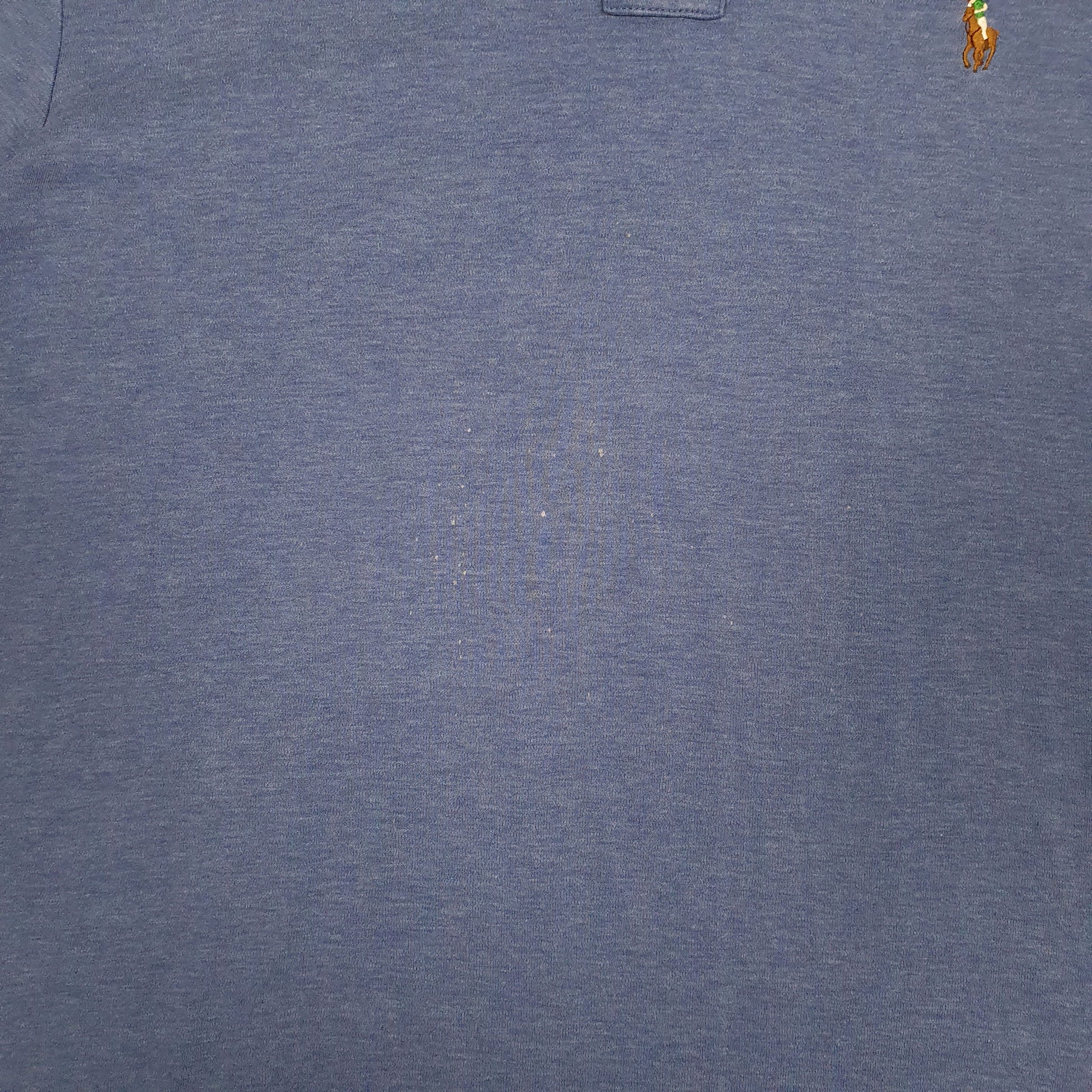 Mens Blue Polo Ralph Lauren Pima Soft Touch  Polo Shirt