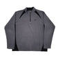 Mens Grey Reebok  Quarter Zip Jumper