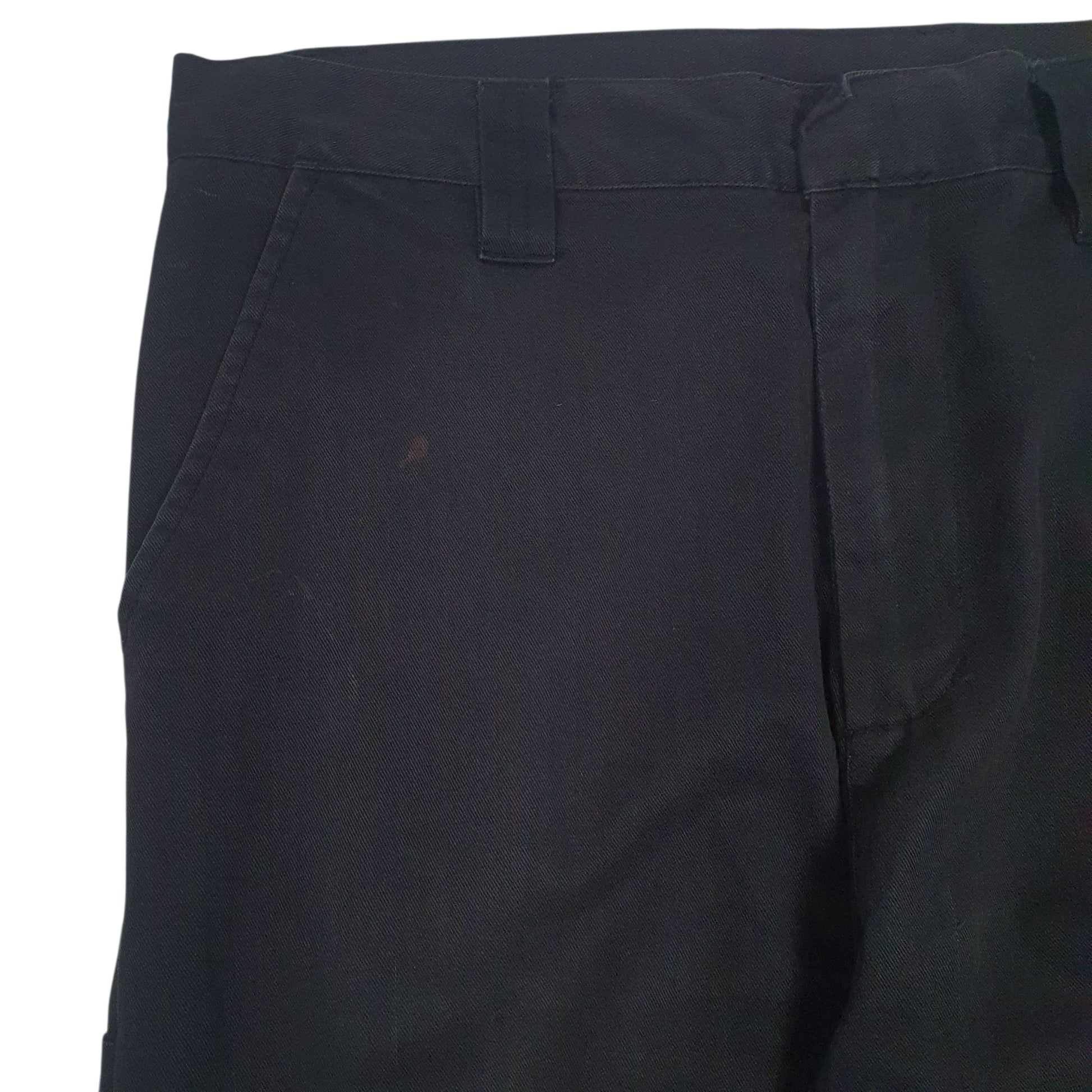 Mens Black Dickies Workwear  Trousers