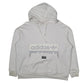 Womens White Adidas  Hoodie Jumper