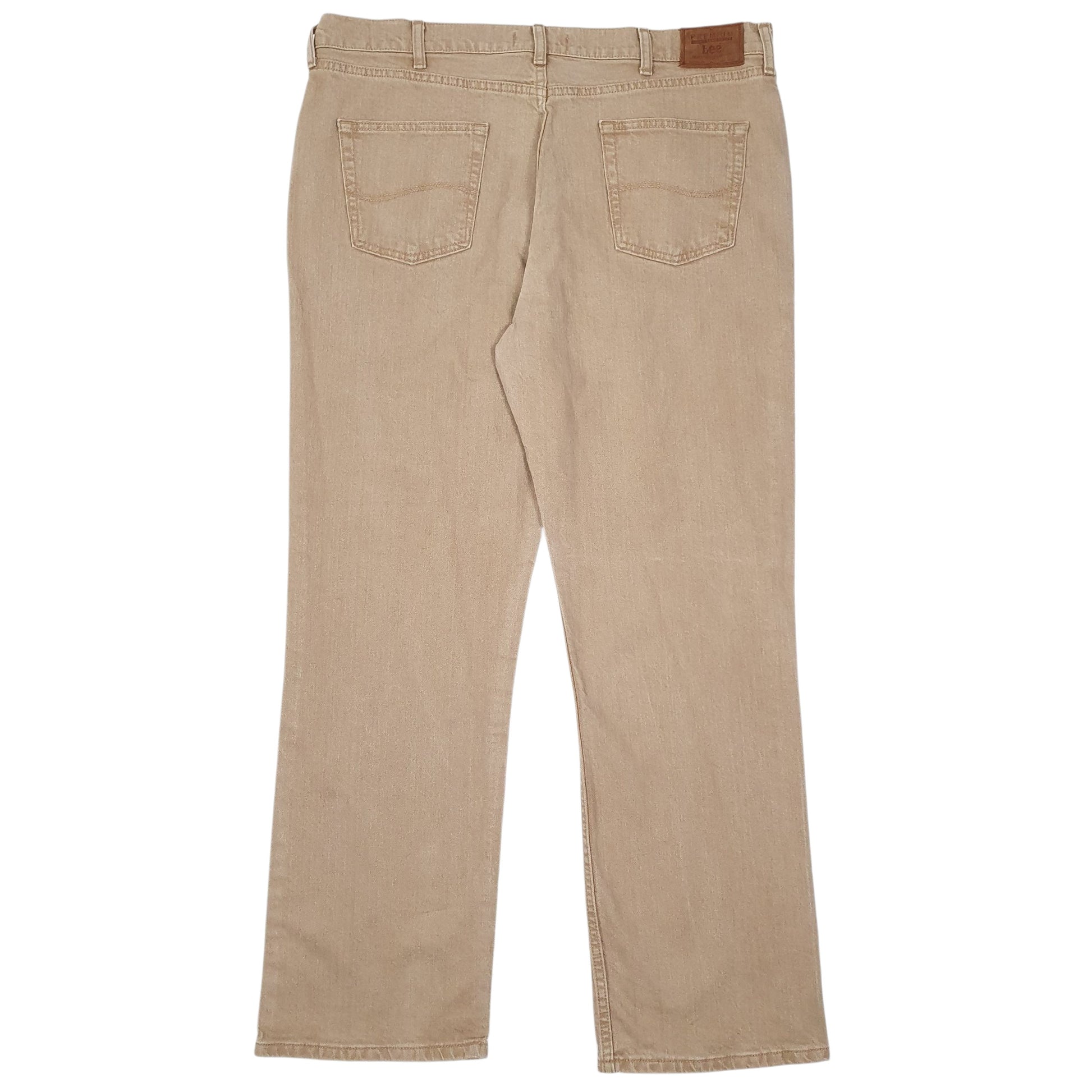 Mens Beige Lee   Jeans