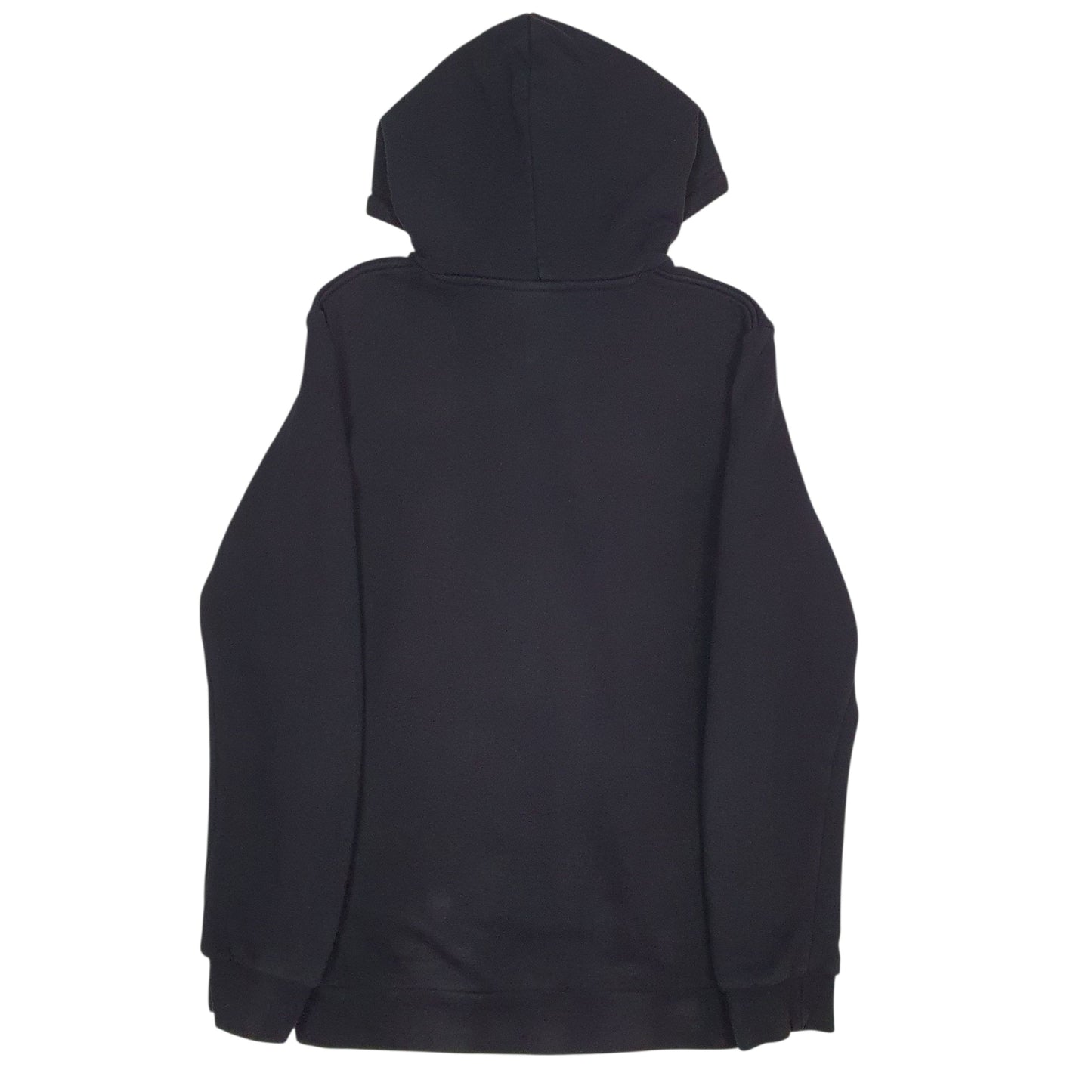 Mens Black Adidas Spellout Hoodie Jumper
