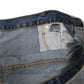 Mens Blue Levis 569  Shorts