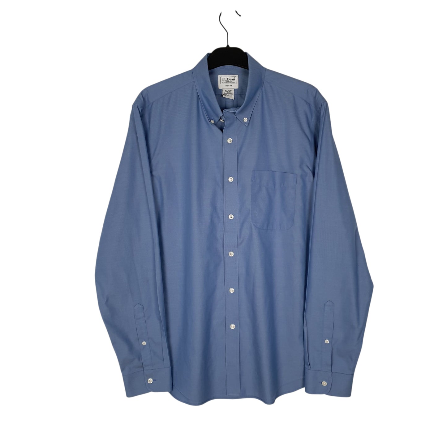 Mens Blue L.L.Bean  Long Sleeve Shirt