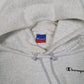 Mens Grey Champion  Hoodie Jumper