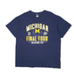 Mens Navy Blue 84 Michigan State Short Sleeve T Shirt