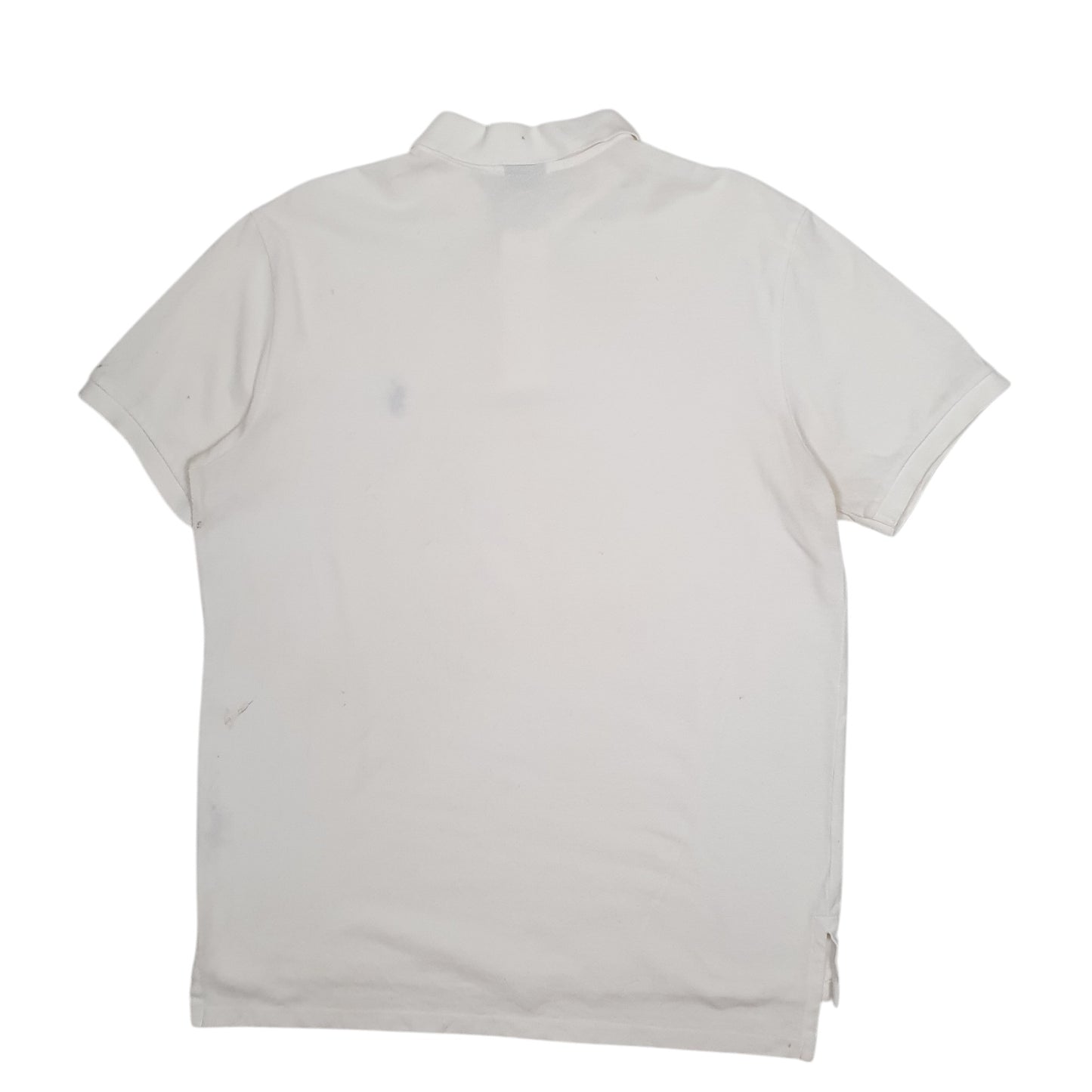 Mens White Polo Ralph Lauren   Polo Shirt