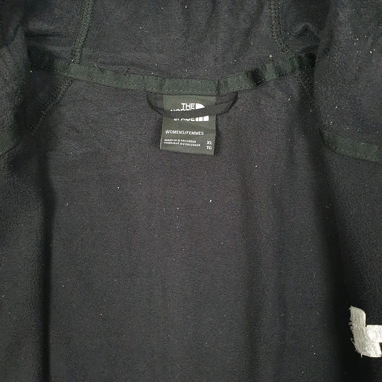 Womens Black The North Face Hoodie Full Zip Jumper