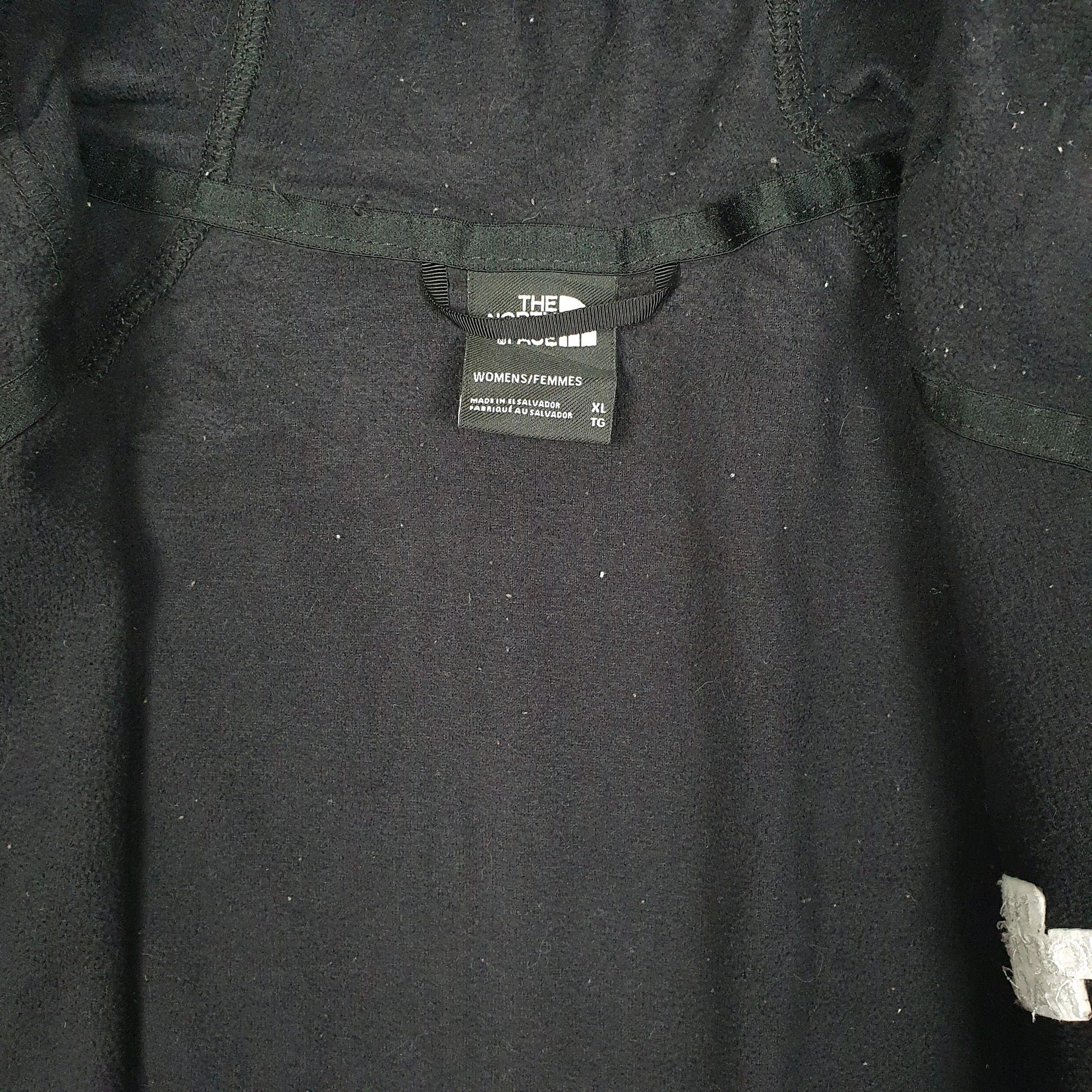 Womens Black The North Face Hoodie Full Zip Jumper