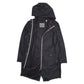 Mens Black Levis Fishtail Waterproof Rain  Coat