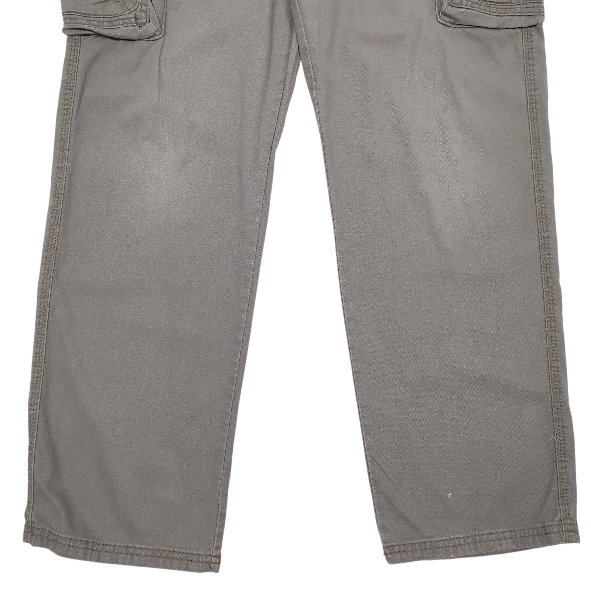 Mens Grey Lee   Trousers