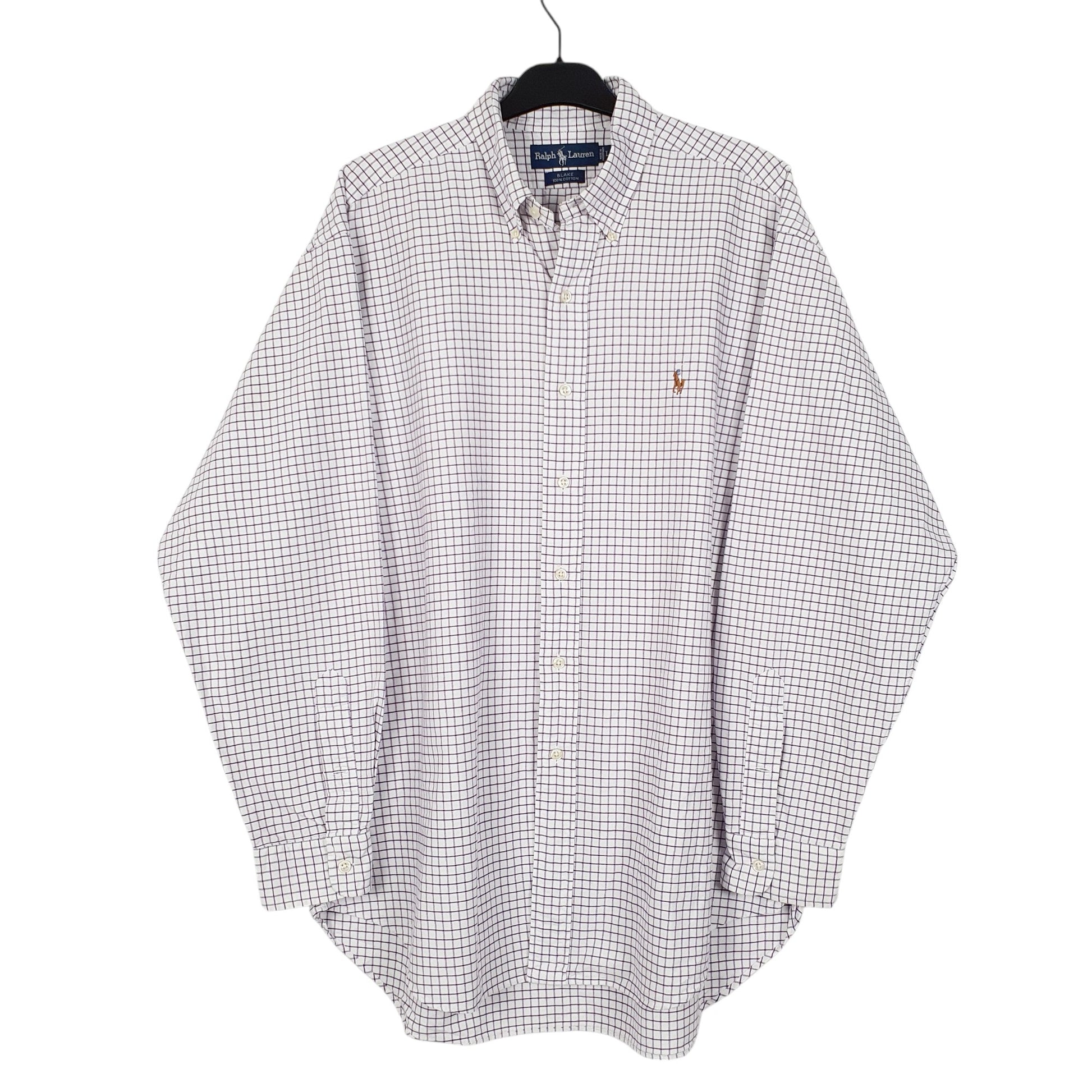 Mens Purple Ralph Lauren  Long Sleeve Shirt