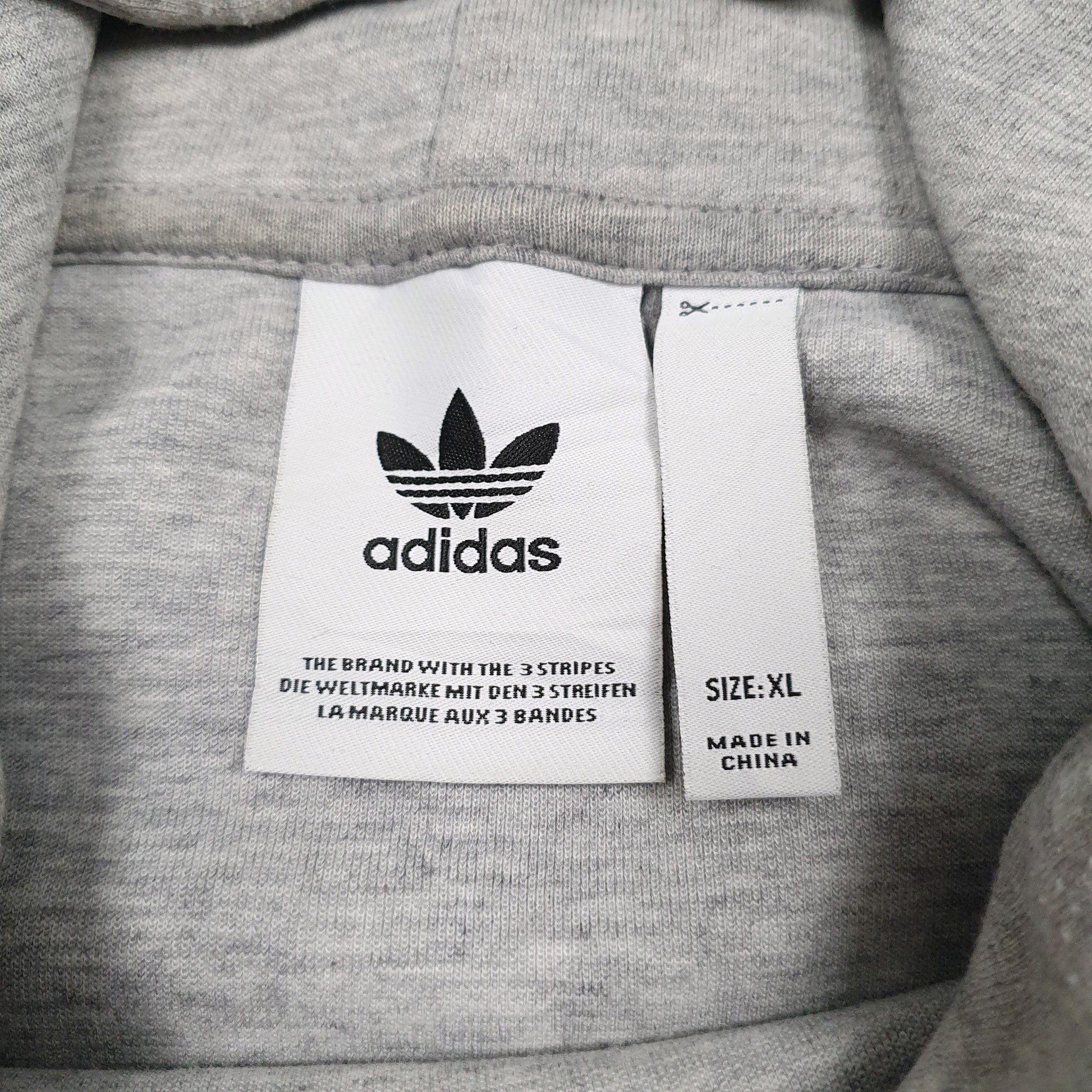 Mens Grey Adidas Equipment Hoodie Jumper
