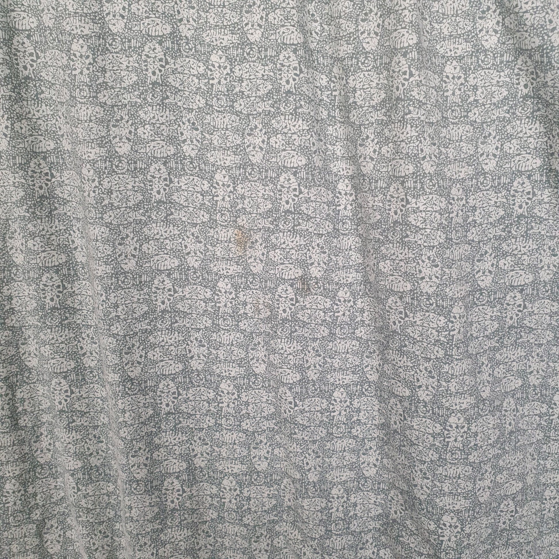 Mens Blue L.L.Bean Paisley  Shirt