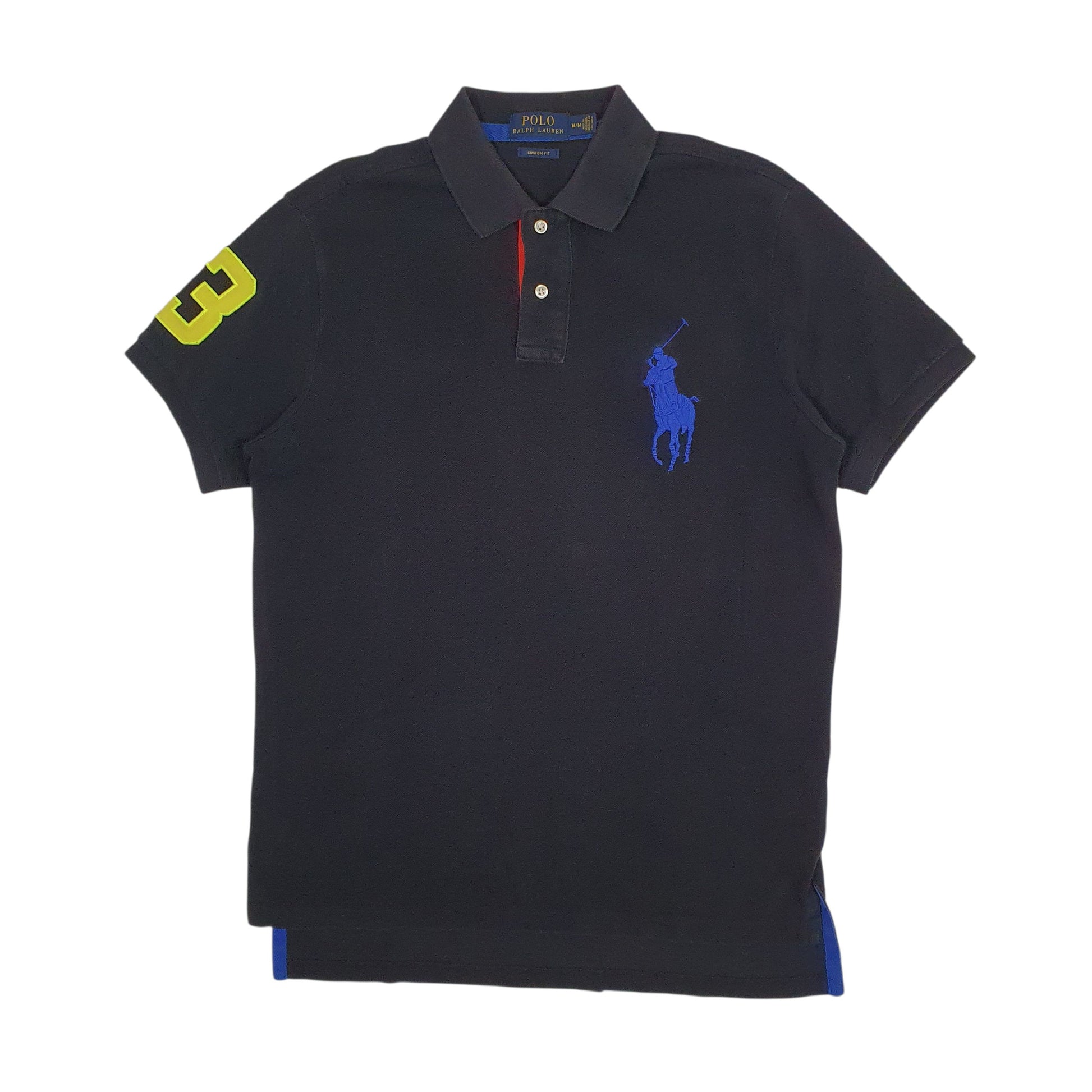 Mens Black Polo Ralph Lauren  Short Sleeve Polo Shirt