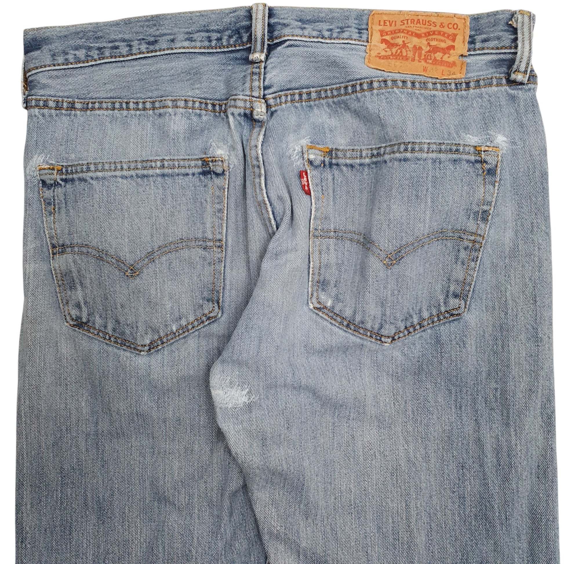 Mens Blue Levis   Jeans