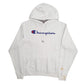 Mens White Champion  Hoodie Jumper