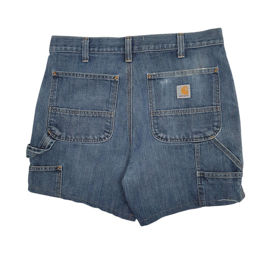 Mens Blue Carhartt Carpenter  Shorts