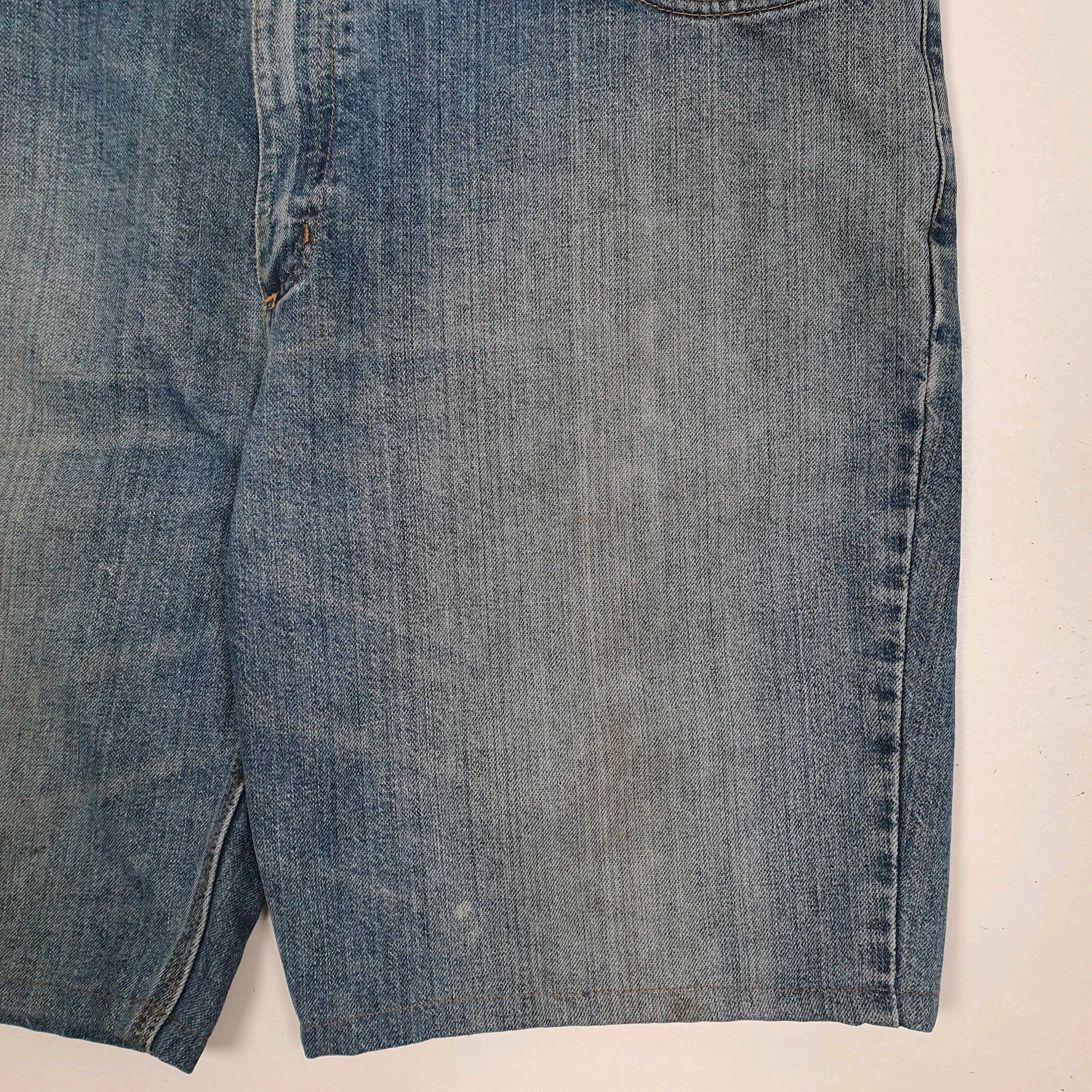 Mens Blue Carhartt   Shorts