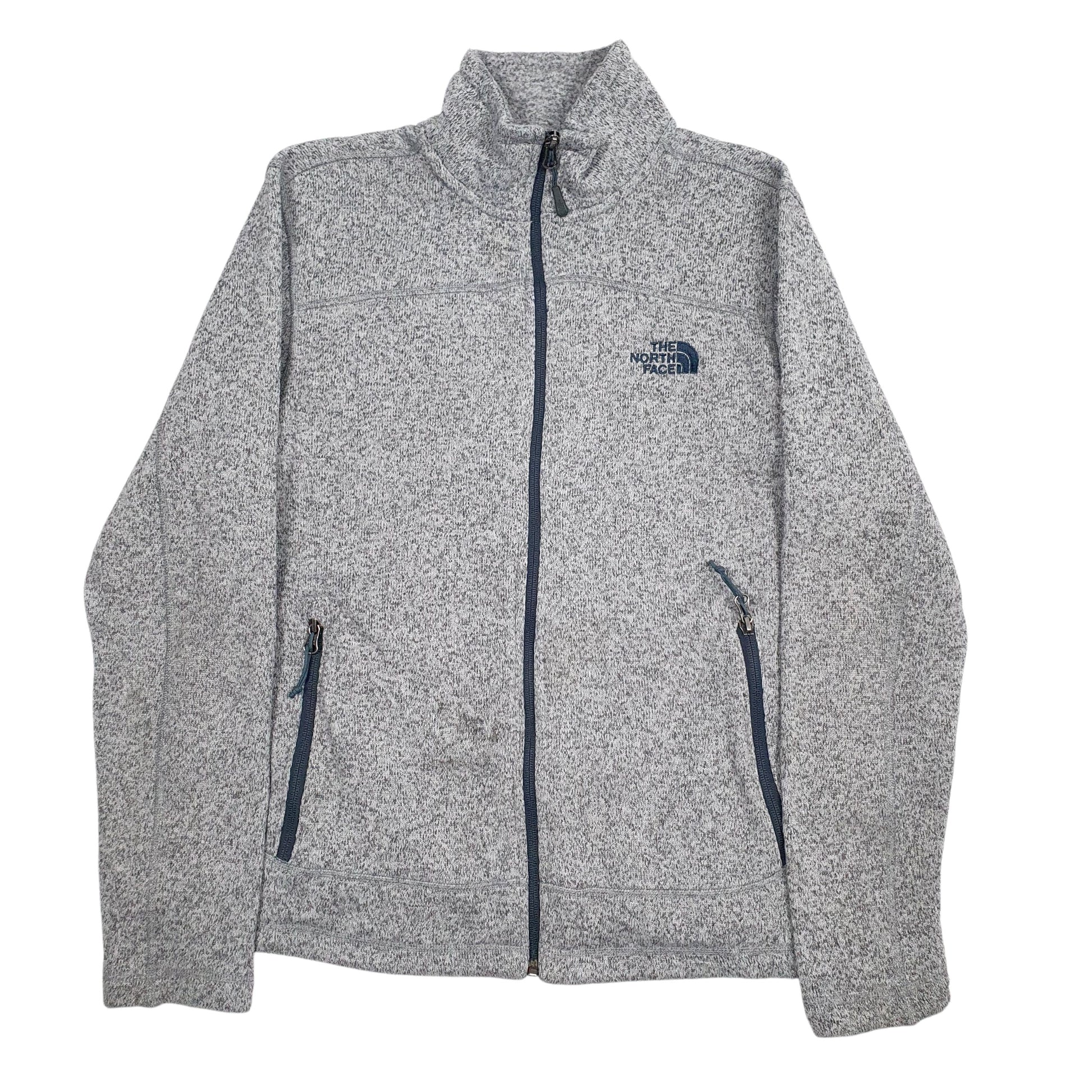 Mens Grey The North Face  Full Zip Jumper