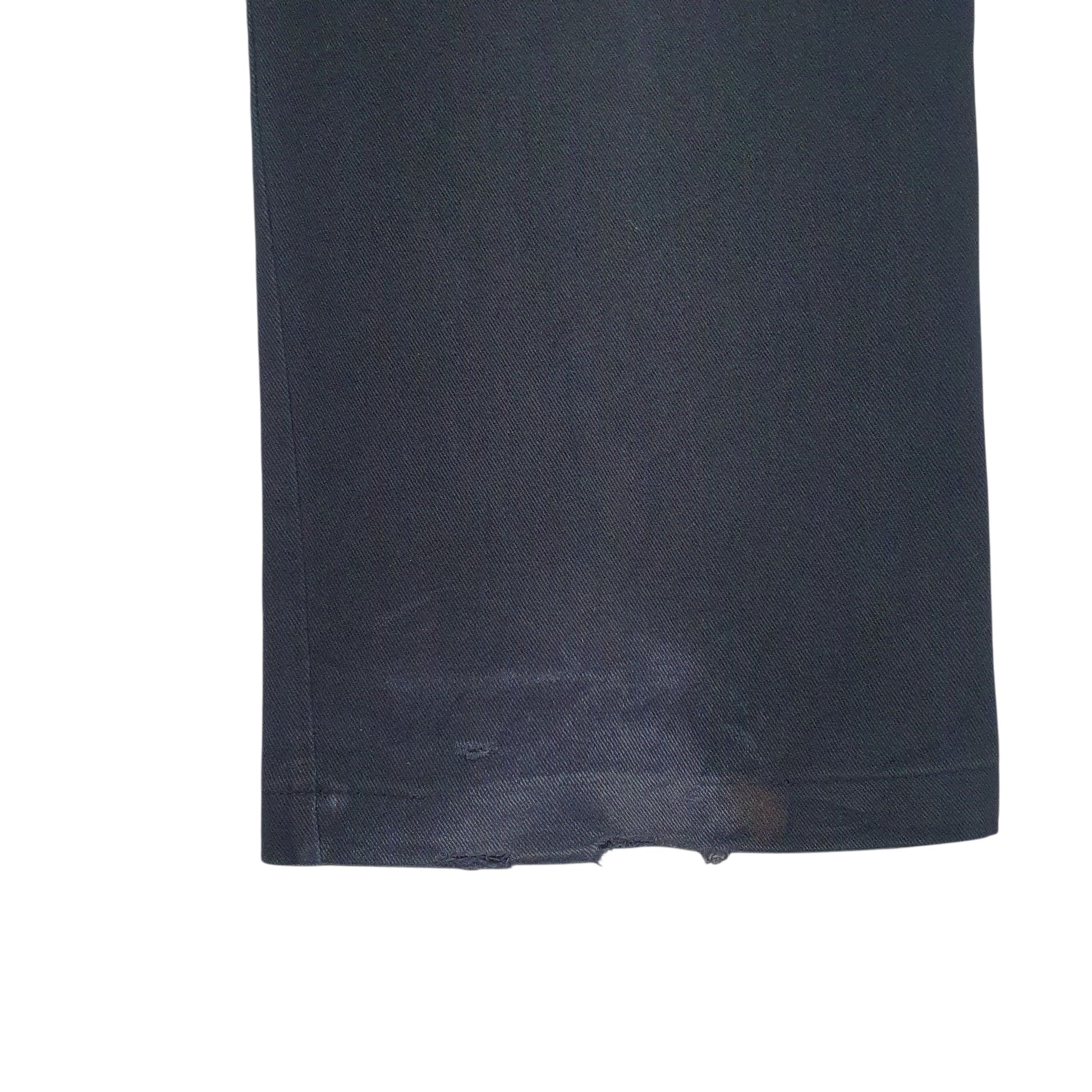 Mens Black Dickies Workwear  Trousers