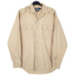 Mens Beige Ralph Lauren G.I Shirt Long Sleeve Shirt