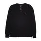 Mens Black Tommy Hilfiger Lightweight Thermal Underlayer Crewneck Jumper