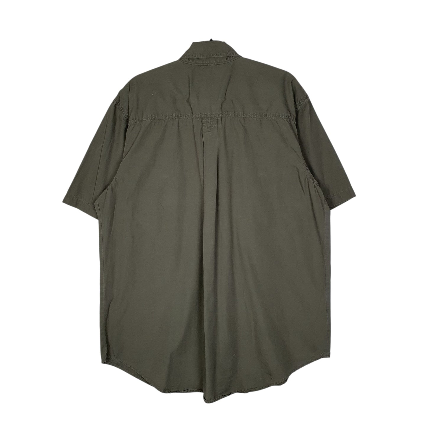 Mens Green Woolrich Hiking Walking  Shirt