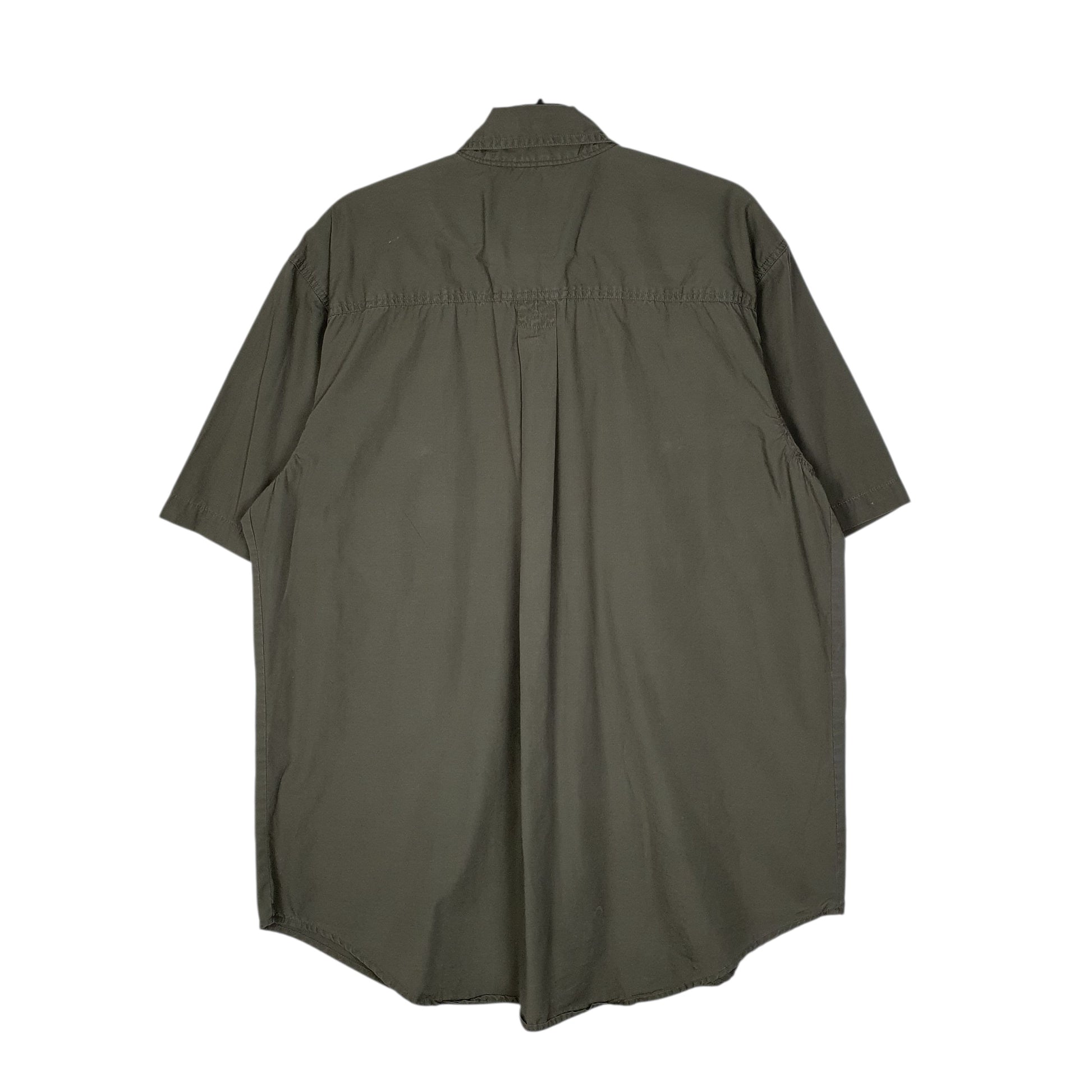 Mens Green Woolrich Hiking Walking  Shirt