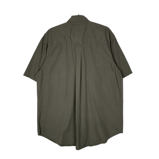 Mens Green Woolrich Hiking Walking  Shirt