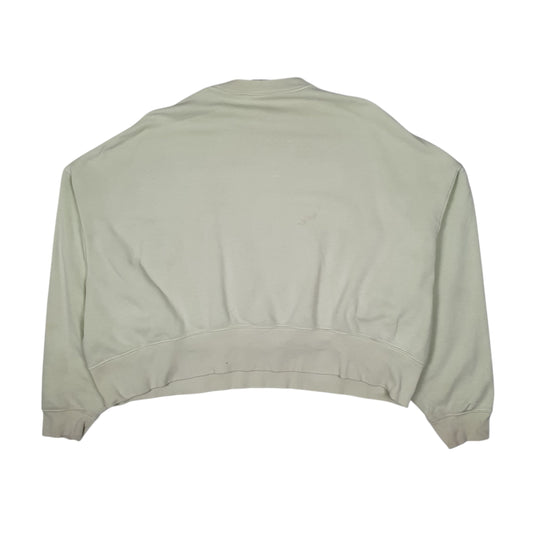 Mens Green Nike Oversized Baggy Crewneck Jumper