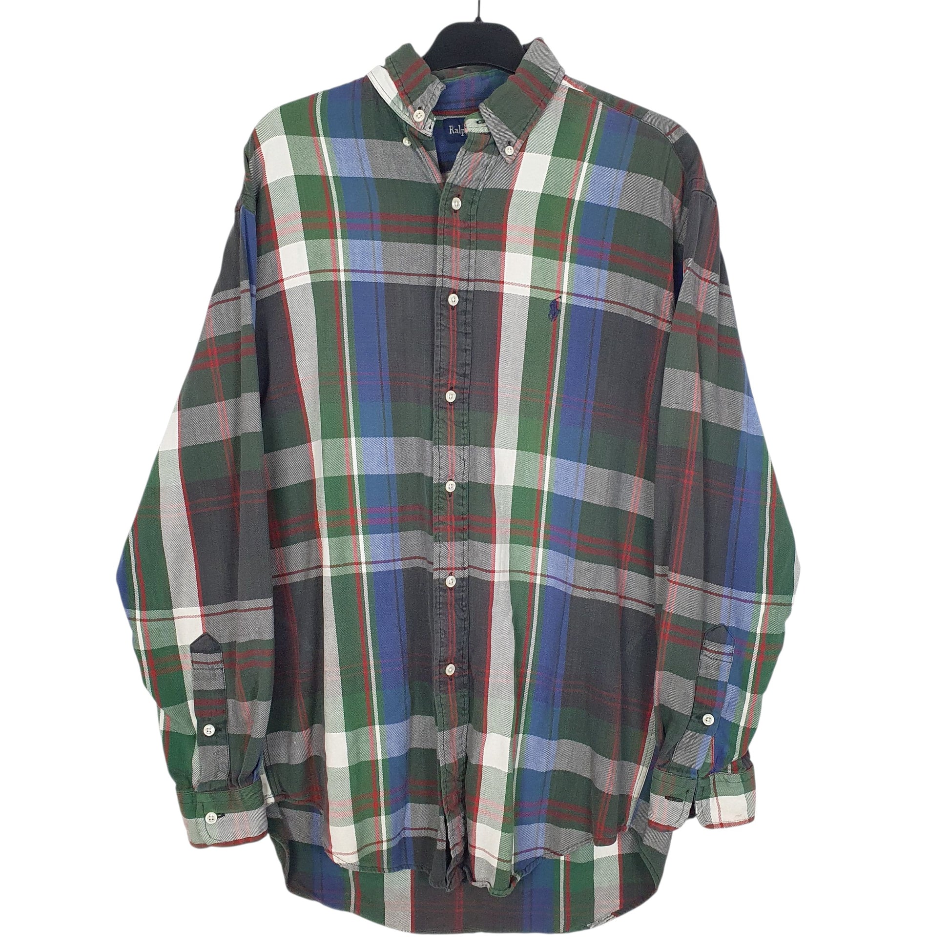 Mens Green Ralph Lauren  Long Sleeve Shirt
