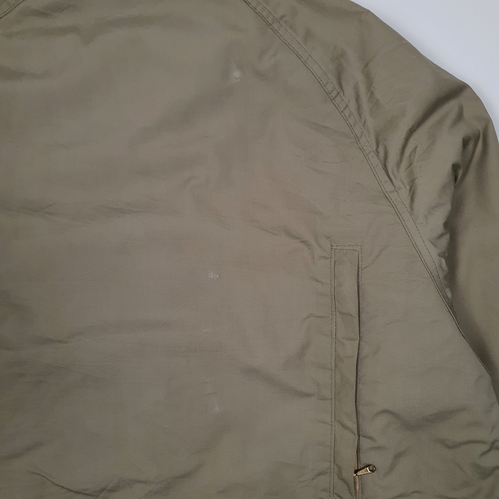 Mens Grey Woolrich Vintage 1980s Parka Hunting  Coat