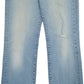 Mens Blue Levis Distressed  Jeans