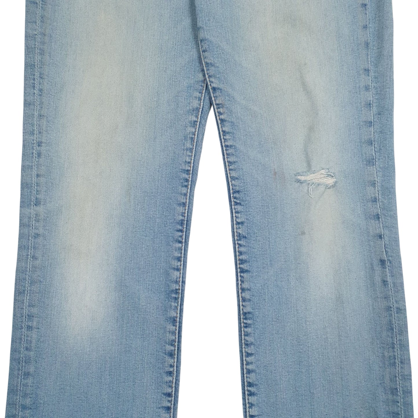 Mens Blue Levis Distressed  Jeans