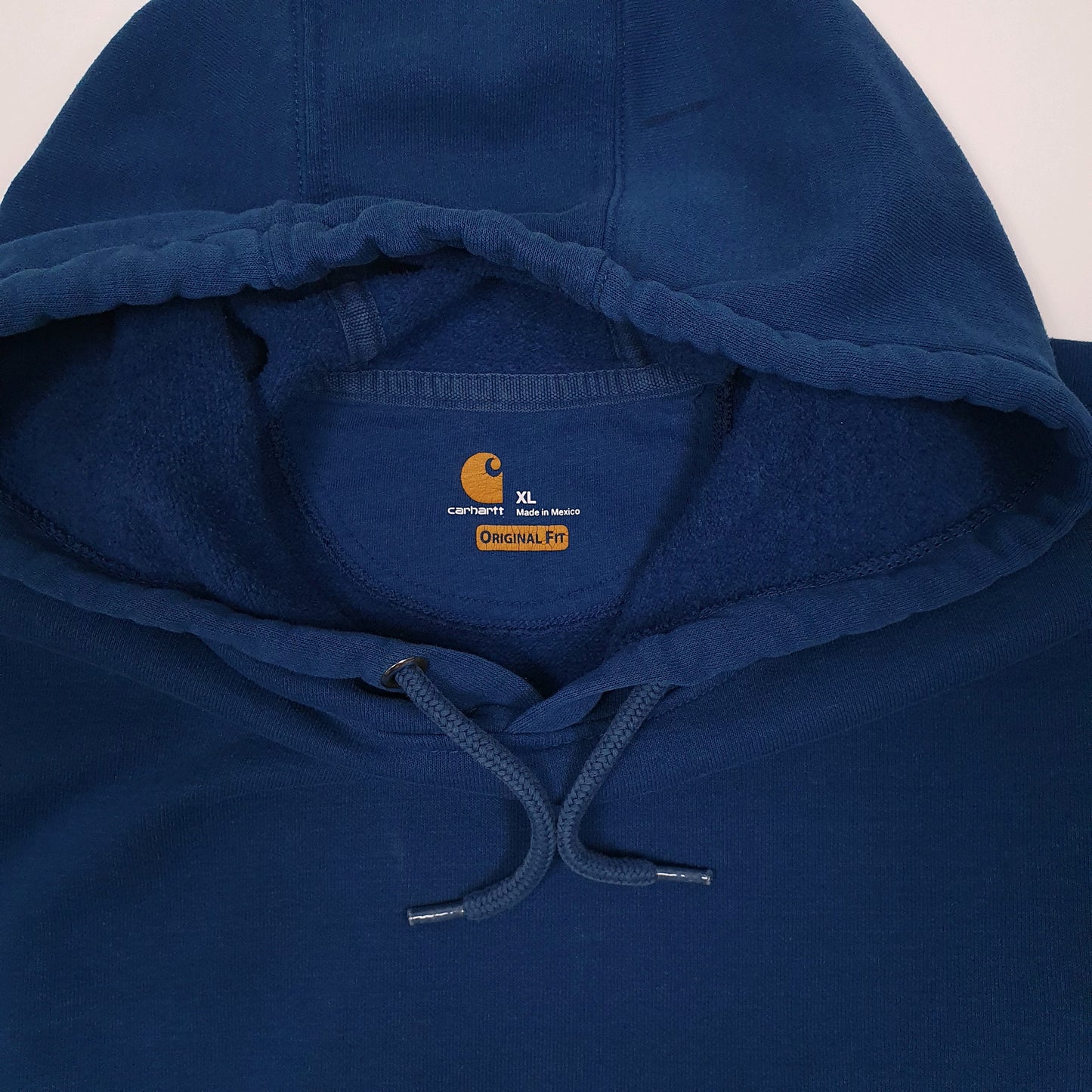 Mens Blue Carhartt  Hoodie Jumper