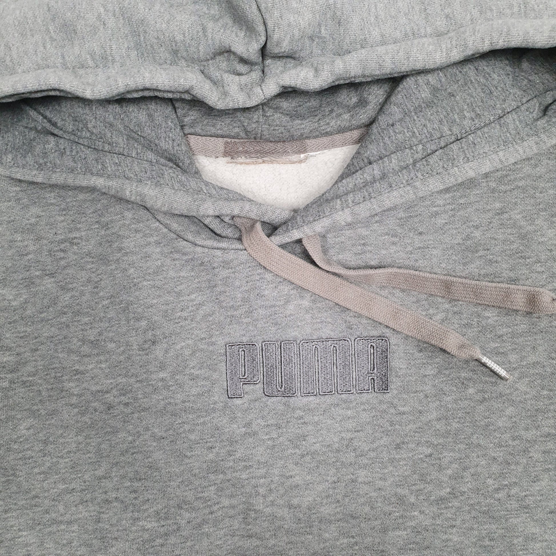 Mens Grey Puma  Hoodie Jumper