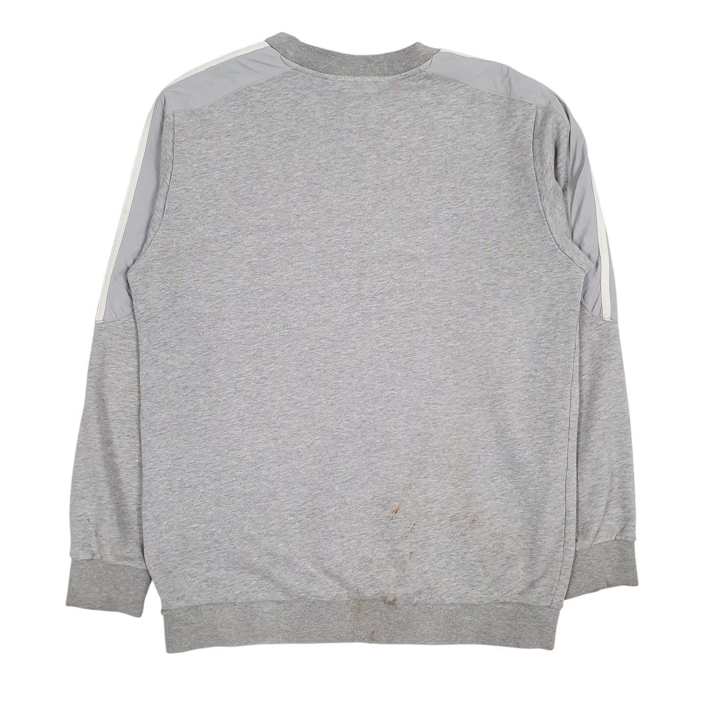 Mens Grey Adidas  Crewneck Jumper