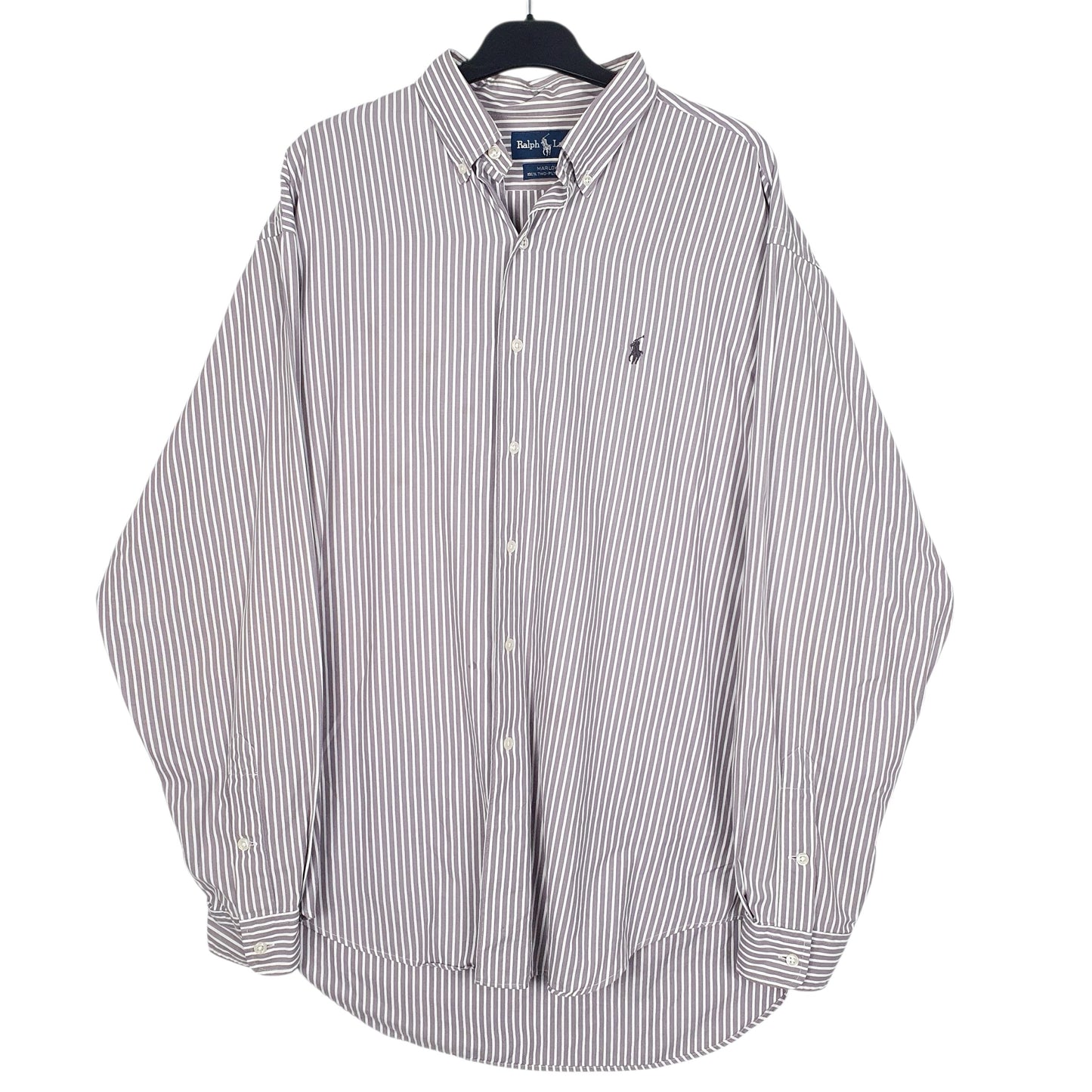 Mens Grey Ralph Lauren Marlowe Long Sleeve Shirt