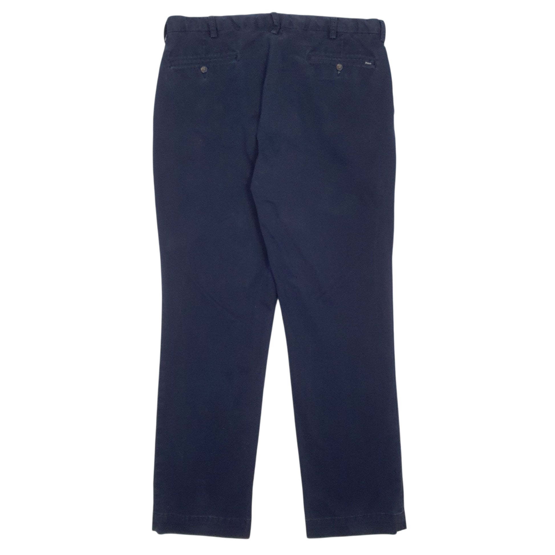 Mens Navy Polo Ralph Lauren Classic Fit  Trousers